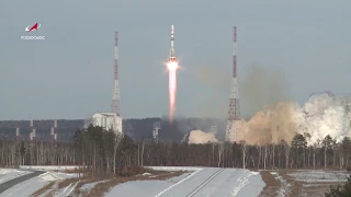 Пуск РН «Союз-2.1а» с КА «Канопус-В» №5 и 6