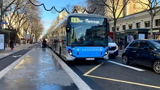 Trajet à Bord d'un GX337 SE de la Ligne 68 (RATP).