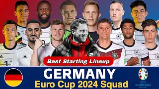 Germany Possible Squad Euro Cup 2024 & Best Starting Lineup