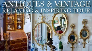 Antique Vintage & Luxury Design Shop Walking Tour! Classic Elegant Interior Decor Ideas French Home+