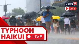 Typhoon Haikui LIVE | Taiwan Issues Sea Warning For Typhoon Haikui | Typhoon Haikui 2023 | N18L