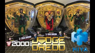 Hiya Toys Judge Dredd Figures