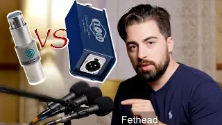 Cloudlifter vs Fethead on Shure SM58