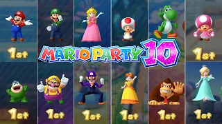 Mario Party 10 // All Characters [1st Place]