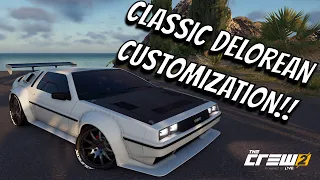 The Crew 2 - Classic DeLorean Customization!