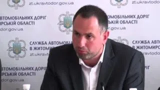 В Житомирській області проведуть поточний ремонт доріг