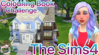Colouring book challenge - In The Sims 4