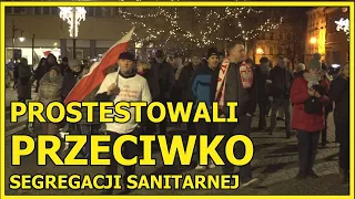 LEGNICA. Protestowali przeciwko segregacji sanitarnej