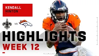 Rookie WR Kendall Hinton Tries His Best at QB | NFL 2020 Highlights