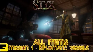 Mission 1-Diplomatic Vessels (All Items-Master Difficulty) - Styx: Shards of Darkness Part 3