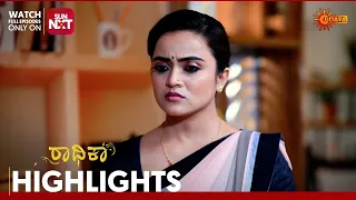 Radhika - Highlights | Full EP free on Sun NXT | 09 May 2024 | Udaya TV