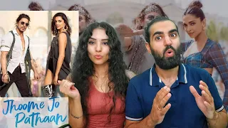 🇮🇳 REACTING TO JHOOME JO PATHAAN! 🔥🔥| Shah Rukh Khan, Deepika | Vishal & Sheykhar, Arijit Singh