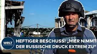 PUTINS KRIEG: Heftiger Beschuss! Vormarsch auf Bachmut - "Der russische Druck nimmt extrem zu!"