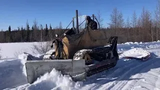 Dressing Up the Non Sugar Snow With the Home Made Vee Plow Feb 19 2024