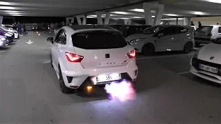 Seat Ibiza Cupra w/Milltek exhaust - Revs & Flames !