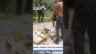 Chinop-chop ng katiwala #murder #crime #krimen