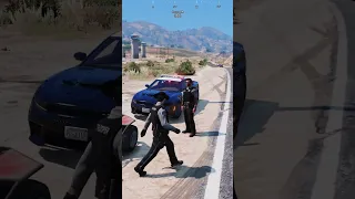 FLIP CAR Trolls Angry Cops 😂| GTA 5 RP FiveM #shorts