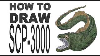 How to draw SCP-3000 (Anantashesha)