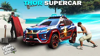 Franklin Stealing Thor Car in GTA 5 ! | Techerz