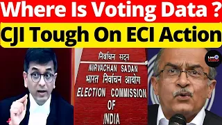 CJI Tough On ECI Action; Where Is Voting Data? #lawchakra #supremecourtofindia #analysis