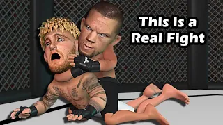 Nate Diaz vs Jake Paul MMA Fight