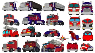 The ULTRA compilation of OPTIMUS PRIME 2d animations