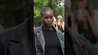 Adut Akech for Michael Kors SS24 in New York ✨ filmed by me #fashionweek
