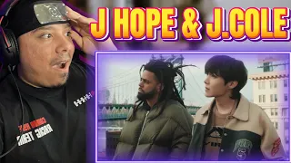 J Hope & J. Cole  in New York! | j-hope 'on the street (with J. Cole)' Official MV (REACTION)