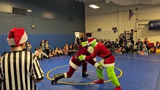 Team AWA Santa vs the Grinch 2023