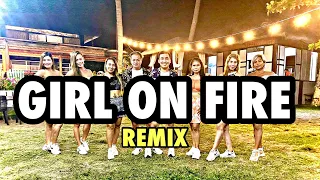 GIRL ON FIRE REMIX |  Alicia Keys | BUGING Dance Fitness | BTNGS CREW