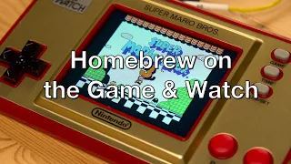 Bringing homebrew to the Game & Watch