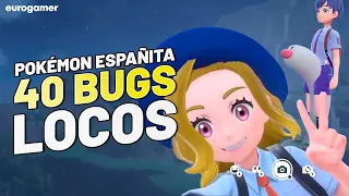 40 BUGS LOCOS de POKÉMON ESCARLATA Y PÚRPURA