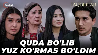 TAQDIRLAR - QUDA BO'LIB YUZ KO'RMAS BO'LDIM