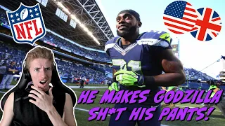 BRITISH LAD Reacts To 'Kam Chancellor - The Punisher'! HE IS A MONSTER!