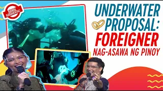 UNDERWATER PROPOSAL!? Foreigner, Nag-asawa ng Pinoy!