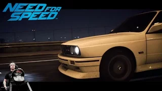 Пацанская BMW M3 E30 Need For Speed 2015/2016 на руле Fanatec Porsche 911 GT2