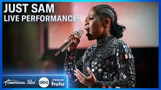 2020 Idol Winner Just Sam Sings On The Stage For The FIRST Time! - American Idol