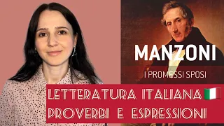 "I Promessi sposi” di Manzoni: proverbi e espressioni || Impariamo l'italiano con la letteratura