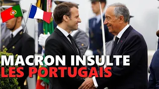 MACRON : SON DÉRAPAGE RACISTE AVEC LE PRÉSIDENT PORTUGAIS ! Radio Libre par Daï-mon