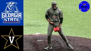 Georgia State vs #3 Vanderbilt Highlights (Doubleheader Game 1) | 2021 College Baseball Highlights