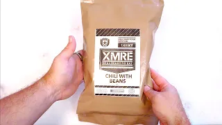 XMRE 1300XT | Chili With Beans | MRE Review