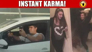 INSTANT KARMA! So Satisfying!