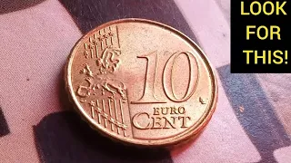 ULTRA RARE 👉 € 750,000.00 👈 MOST EXPENSIVE 10 CENT EURO WORTH BIG MONEY