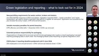 Green Legislation Q&A – Fast changing laws - Your reporting obligations and liabilities