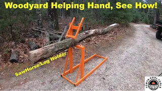 Sawhorse/Log Holder Do They Really Work? -56