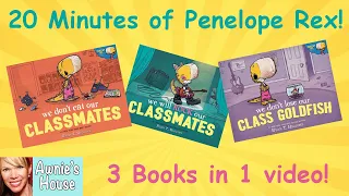 😂 Kids Book Read Aloud: 20 Minutes of PENELOPE REX 3 Books in 1 Video
