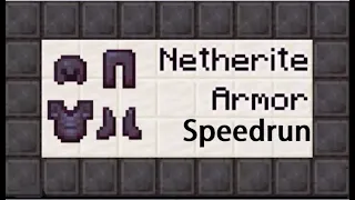 🔴 LIVE | NETHERITE ARMOR SPEEDRUN