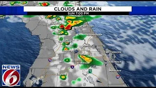 Sunday evening starts stormy week in Central Florida