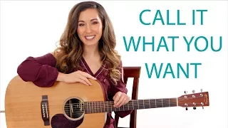 Call It What You Want - Taylor Swift Easy Guitar Lesson with Play Along
