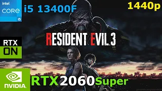 Resident Evil 3 Remake Next-Gen | i5 13400F + RTX 2060 Super | 1440p/RT/FSR